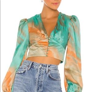 Superdown Eleen Blouson Top